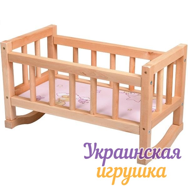 Classic World 50547 Деревянная кроватка для кукол